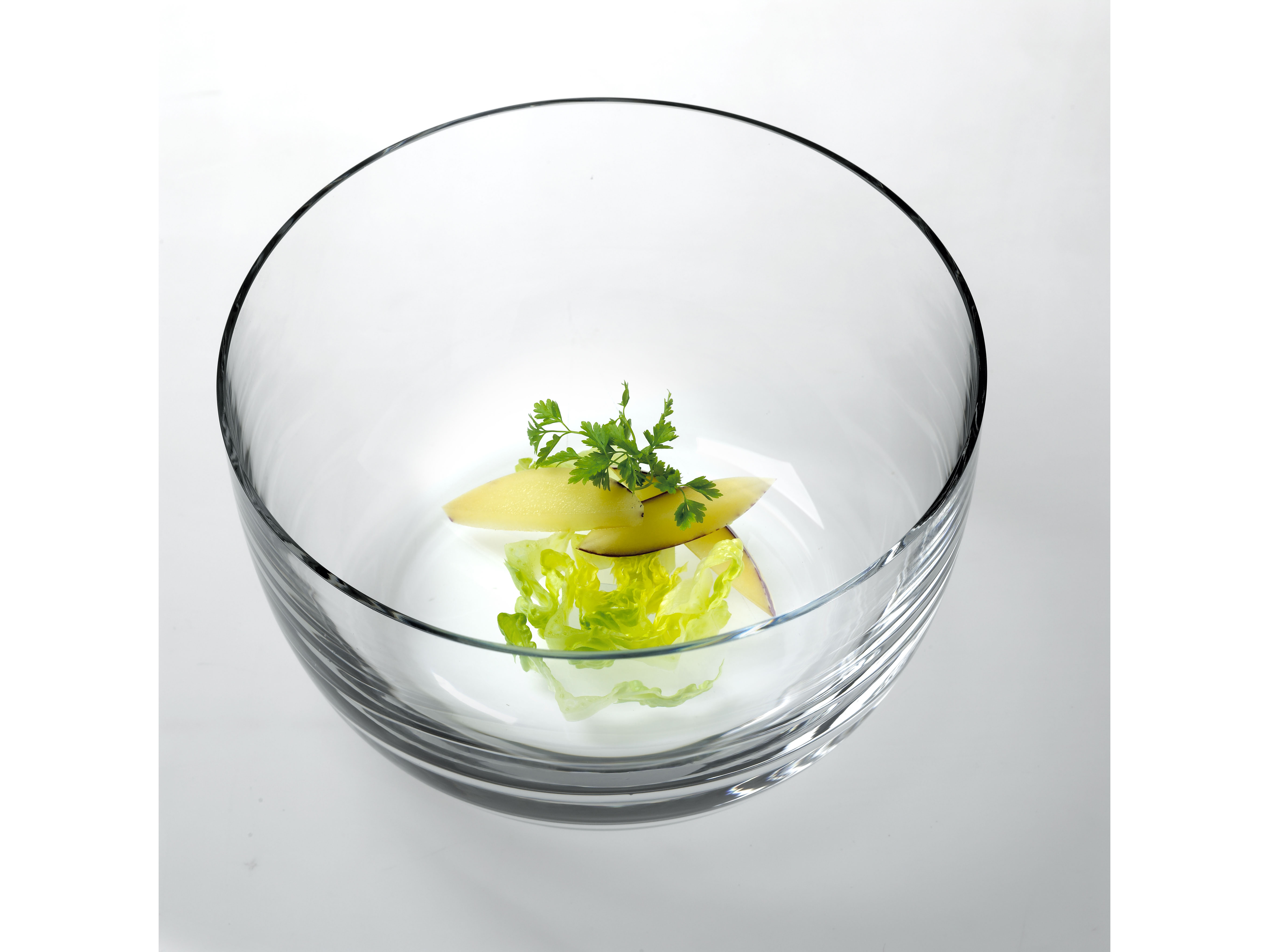 81010-PIET HEIN Bowl dia. 26 cm. Glass CLEAR-2